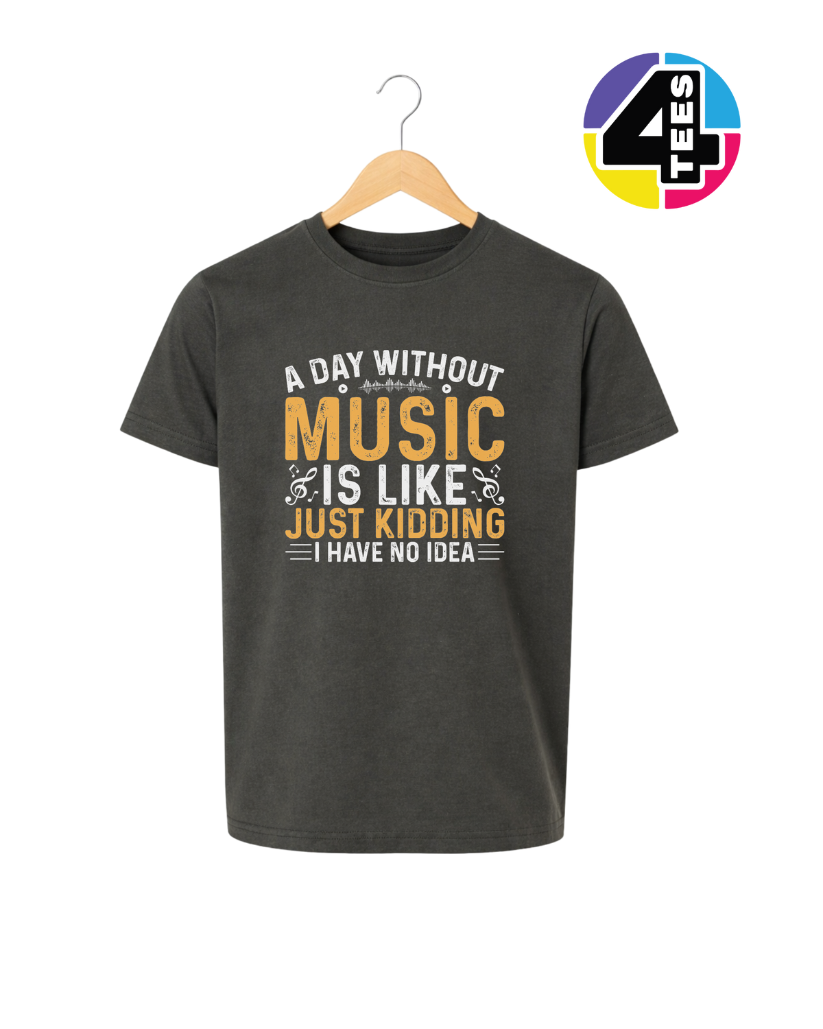 A Day Without Music Youth Tee