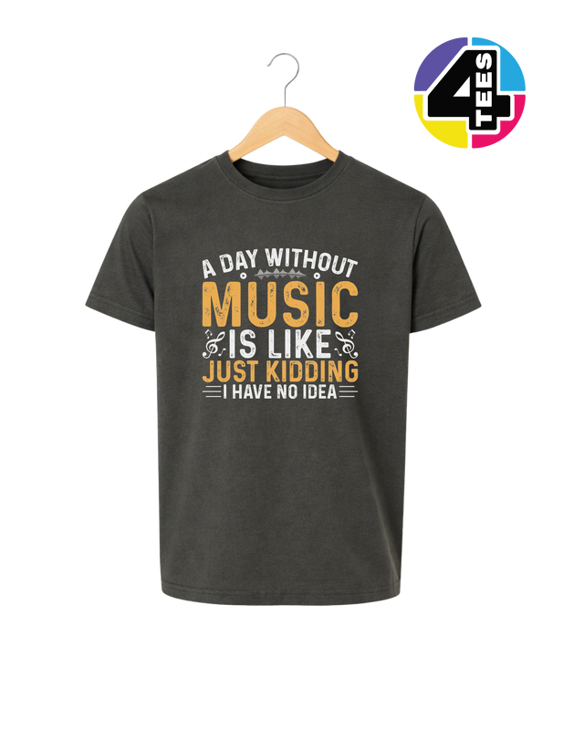 A Day Without Music Youth Tee