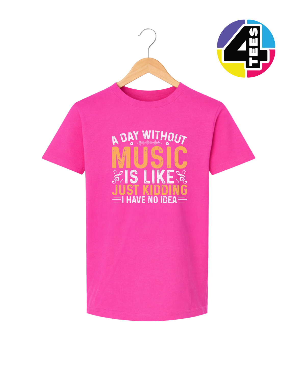 A Day Without Music Youth Tee