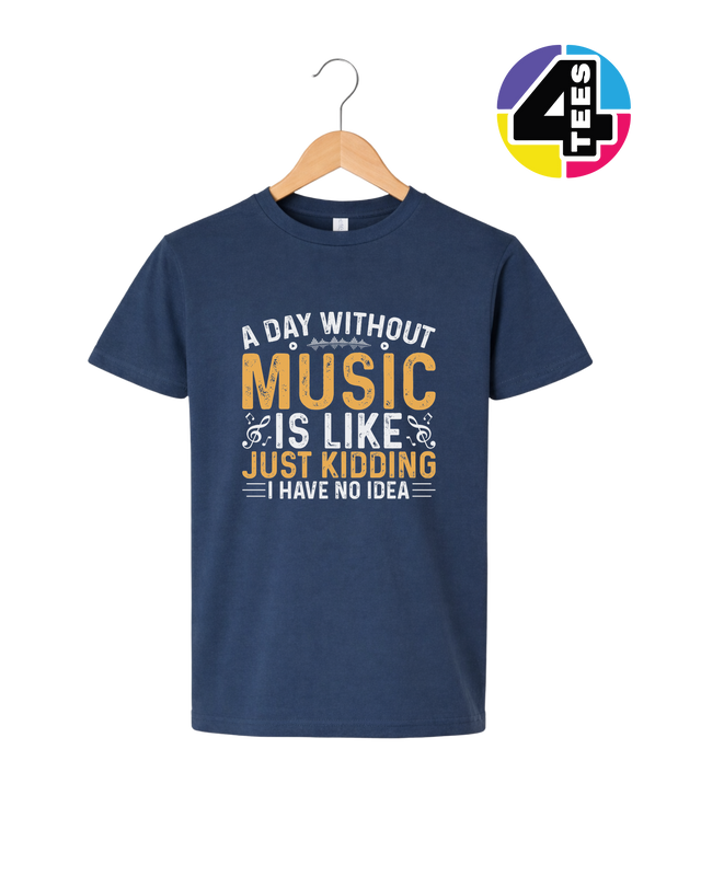 A Day Without Music Youth Tee