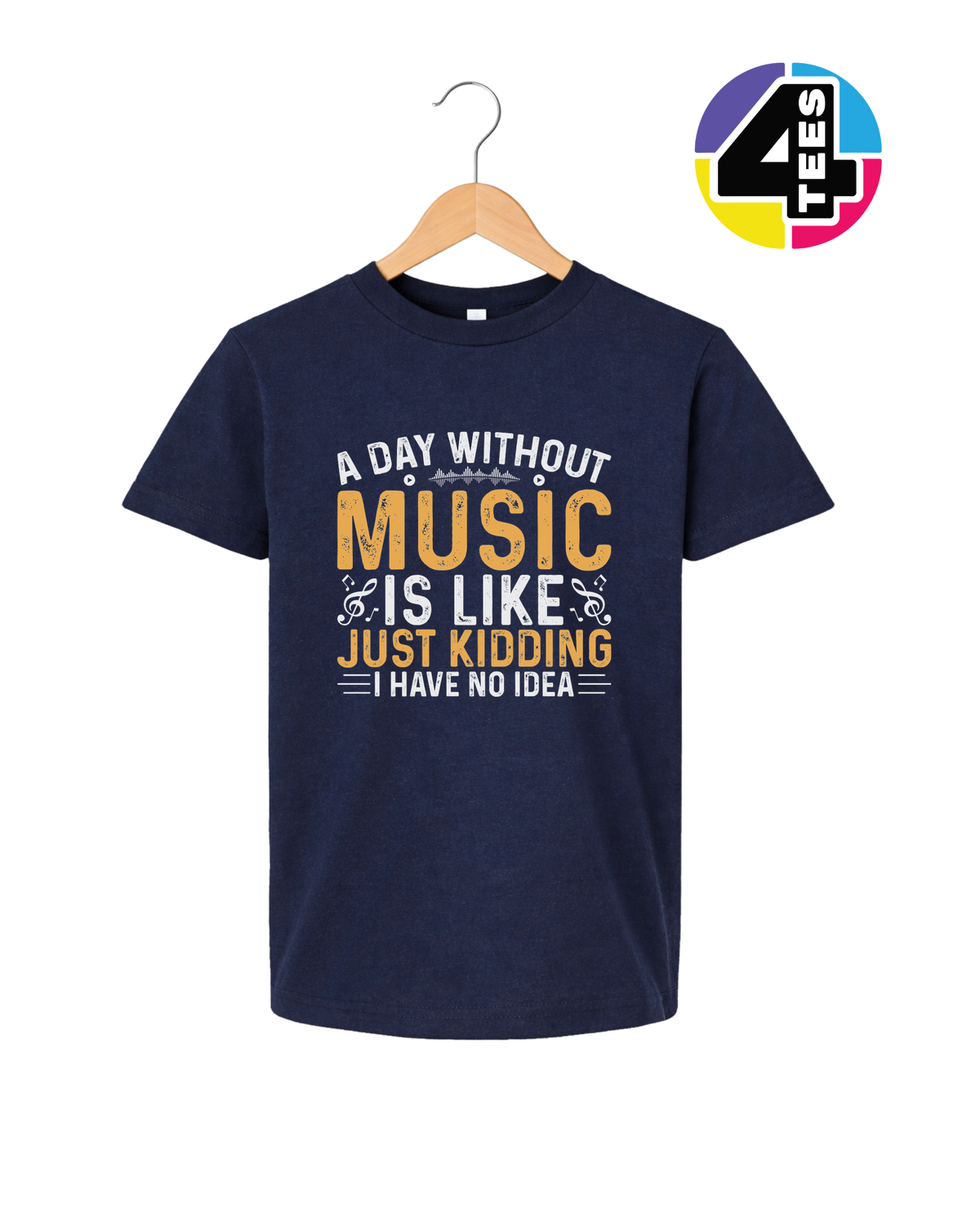 A Day Without Music Youth Tee
