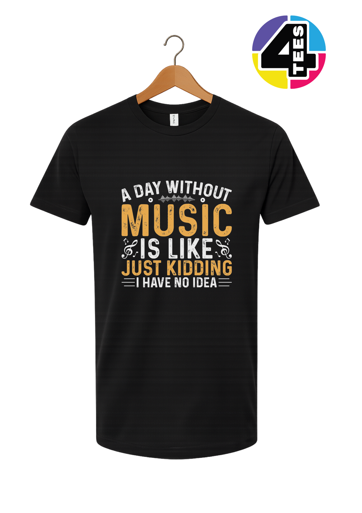 A Day Without Music Tee