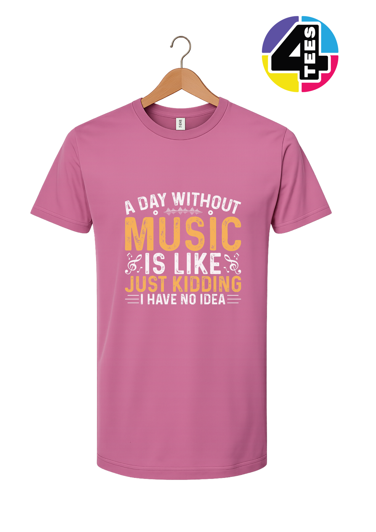 A Day Without Music Tee