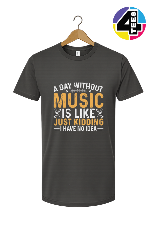 A Day Without Music Tee