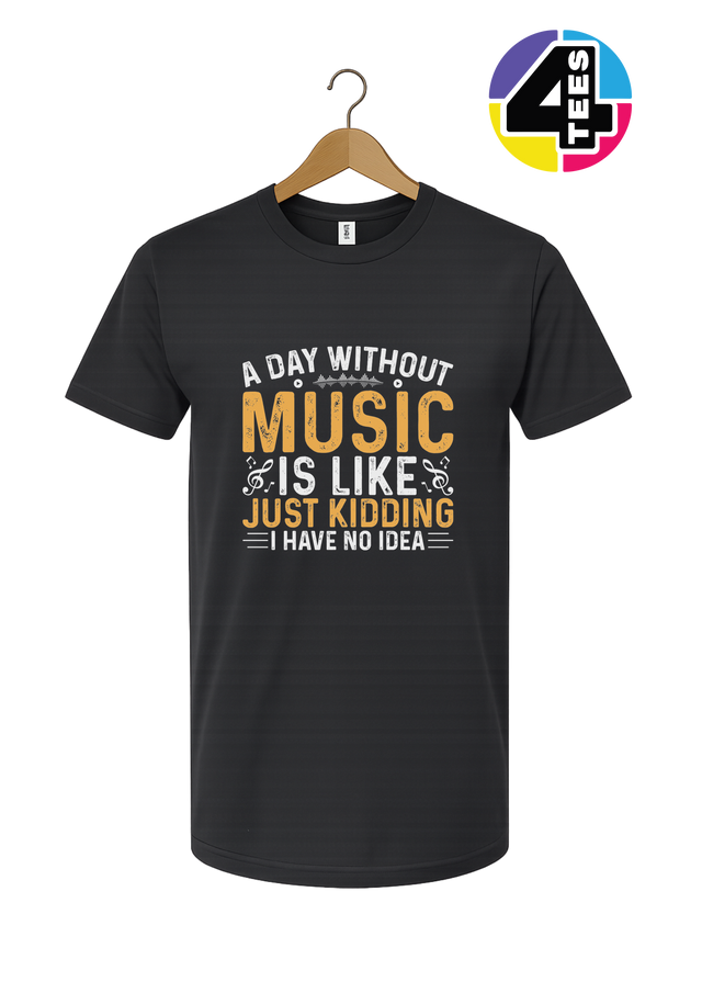 A Day Without Music Tee