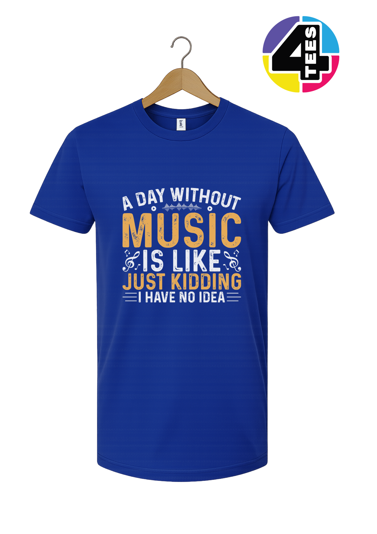 A Day Without Music Tee
