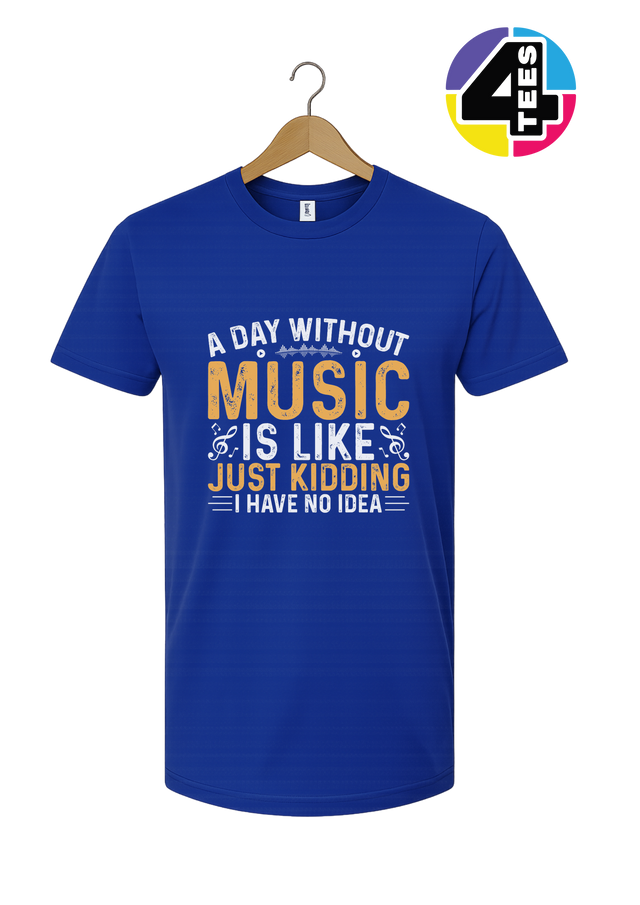 A Day Without Music Tee