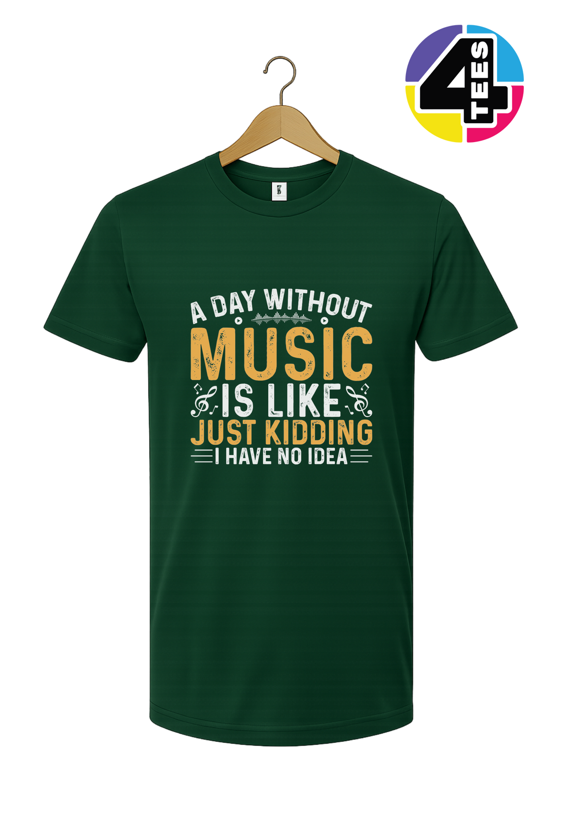 A Day Without Music Tee