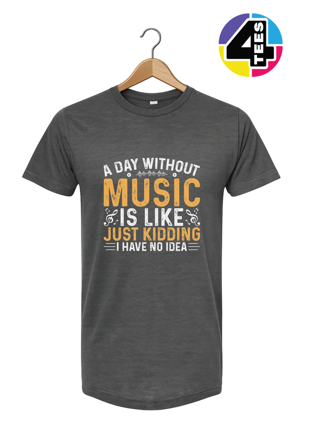 A Day Without Music Tee