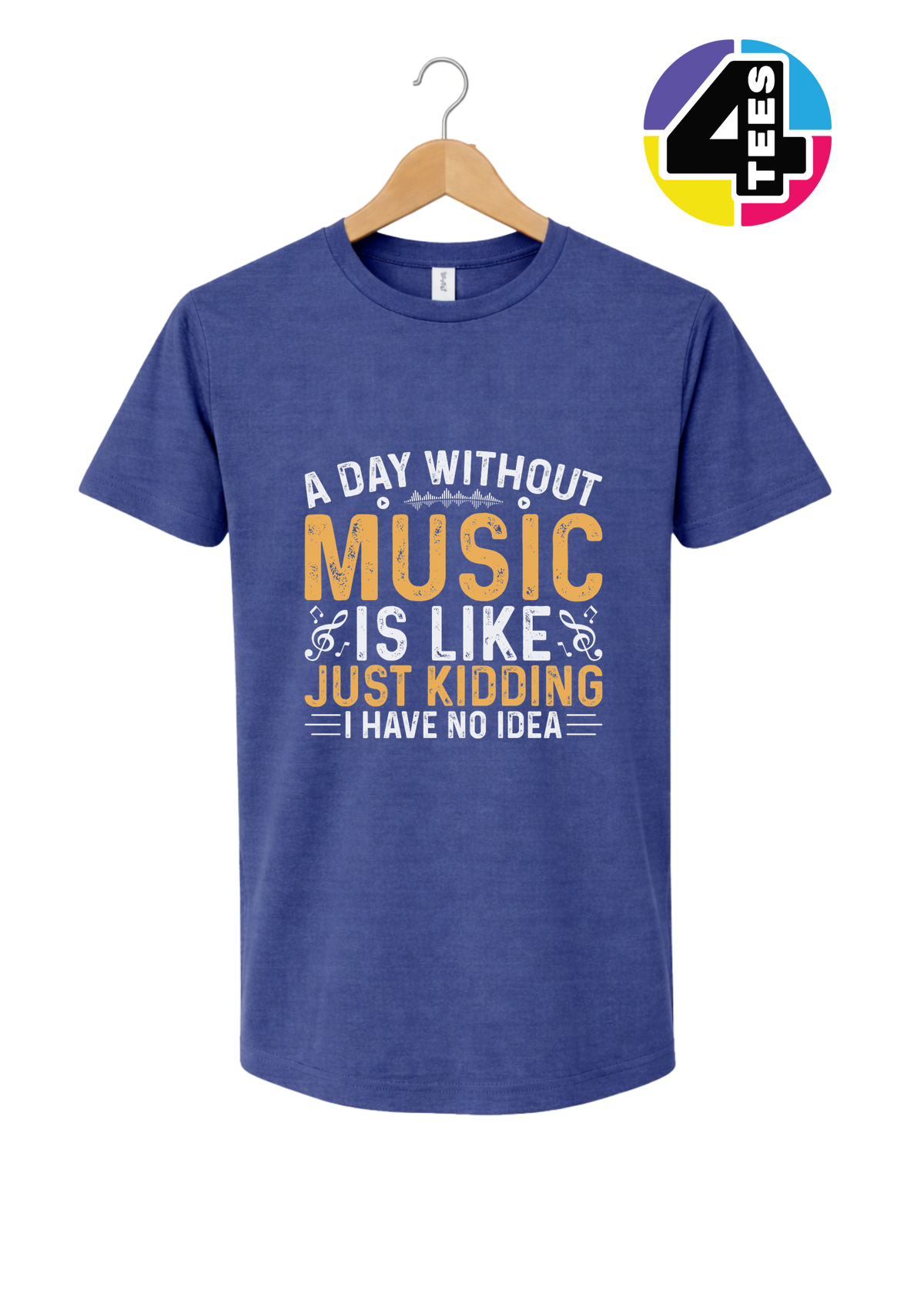 A Day Without Music Tee