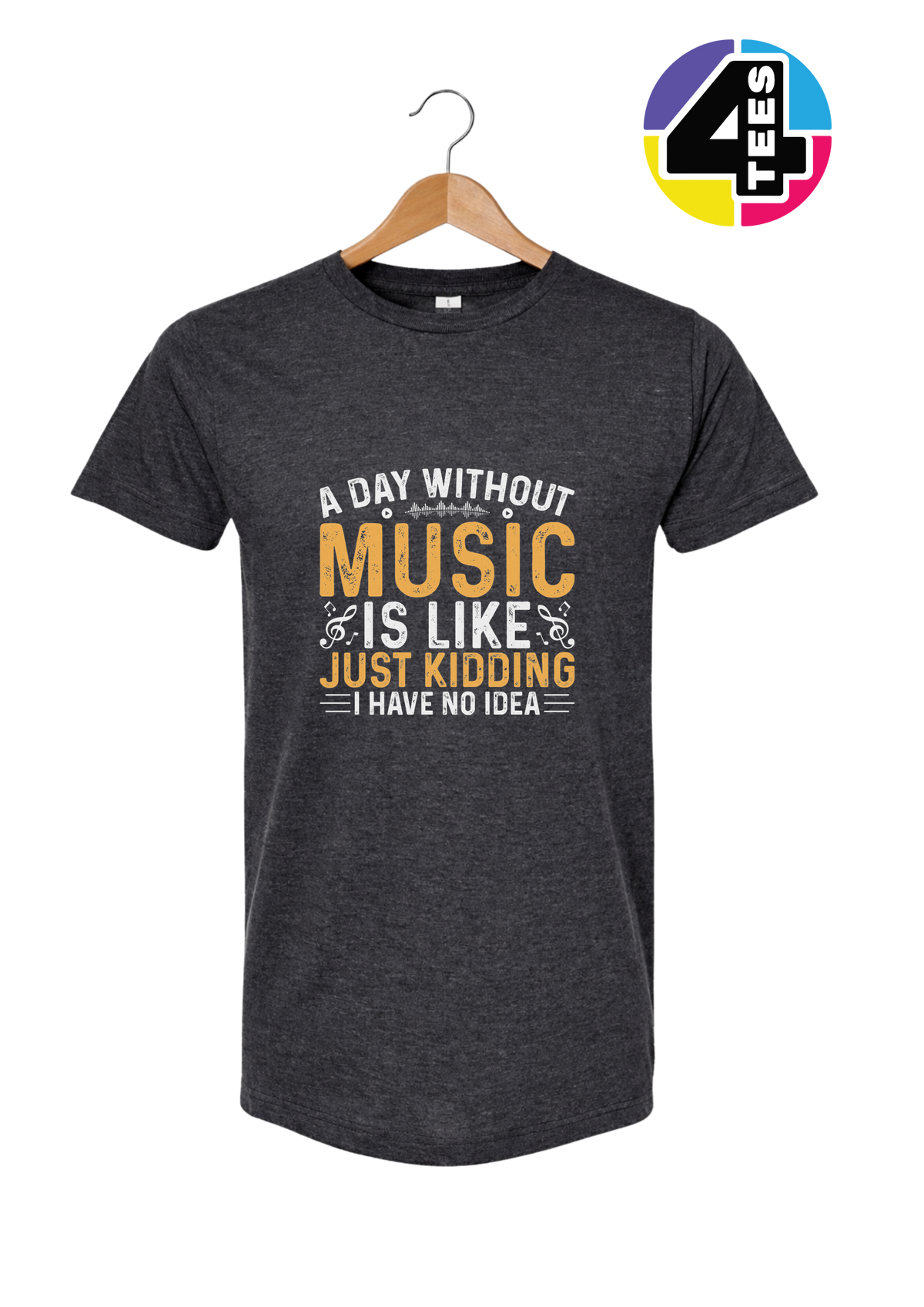A Day Without Music Tee
