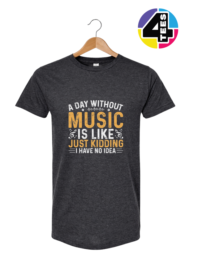 A Day Without Music Tee