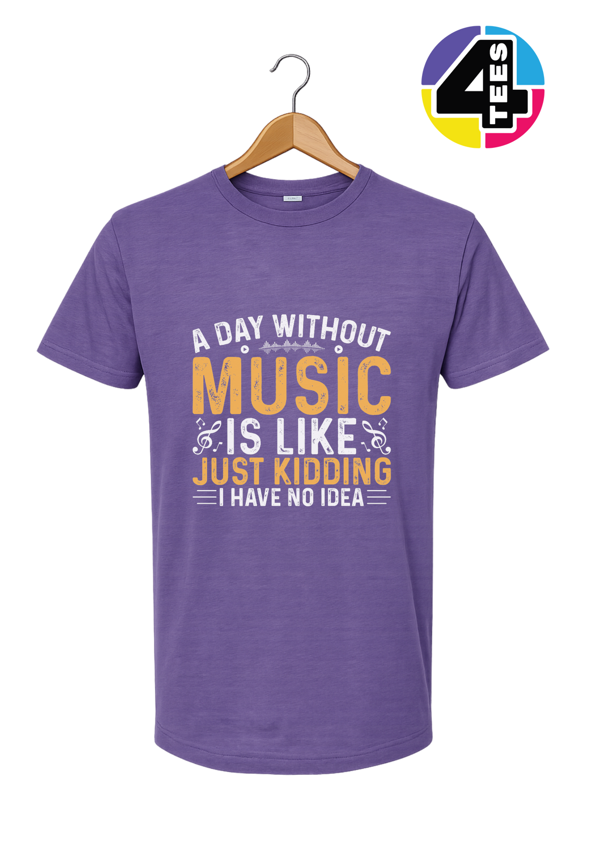 A Day Without Music Tee