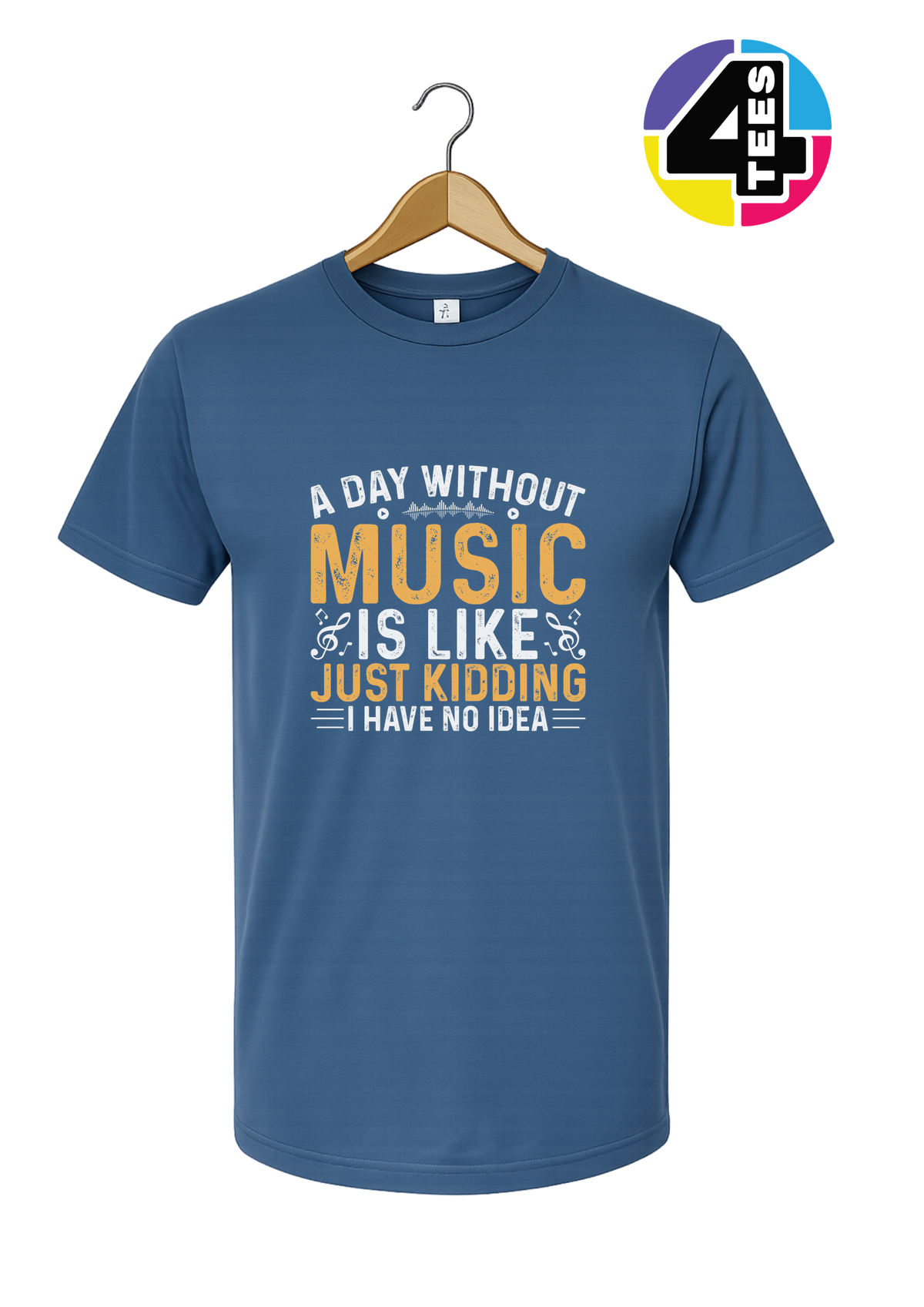 A Day Without Music Tee
