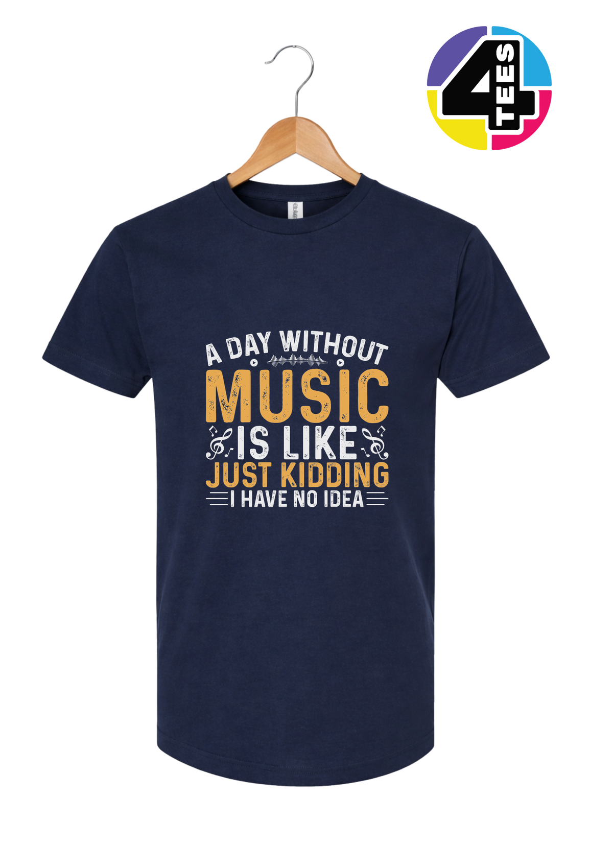 A Day Without Music Tee