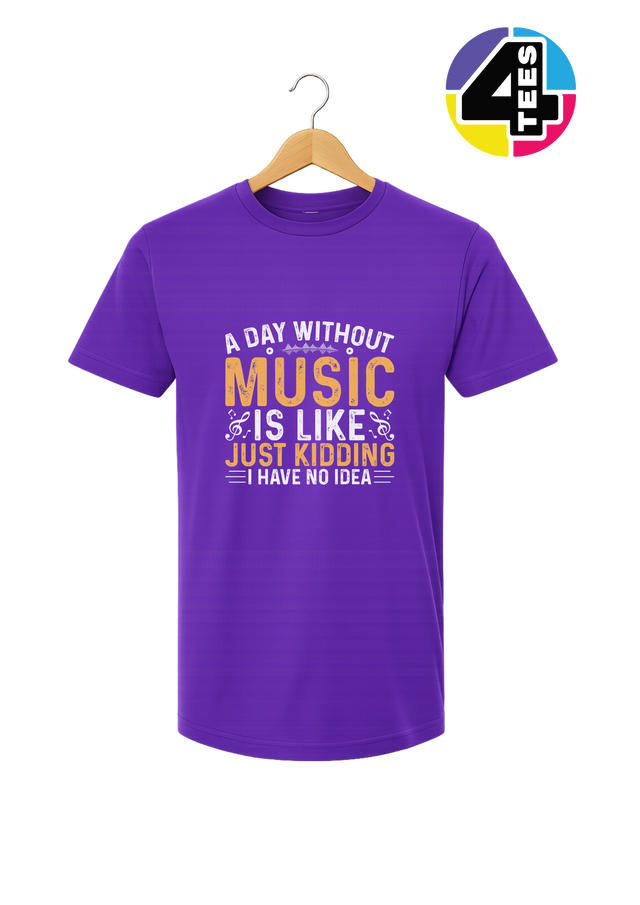 A Day Without Music Tee