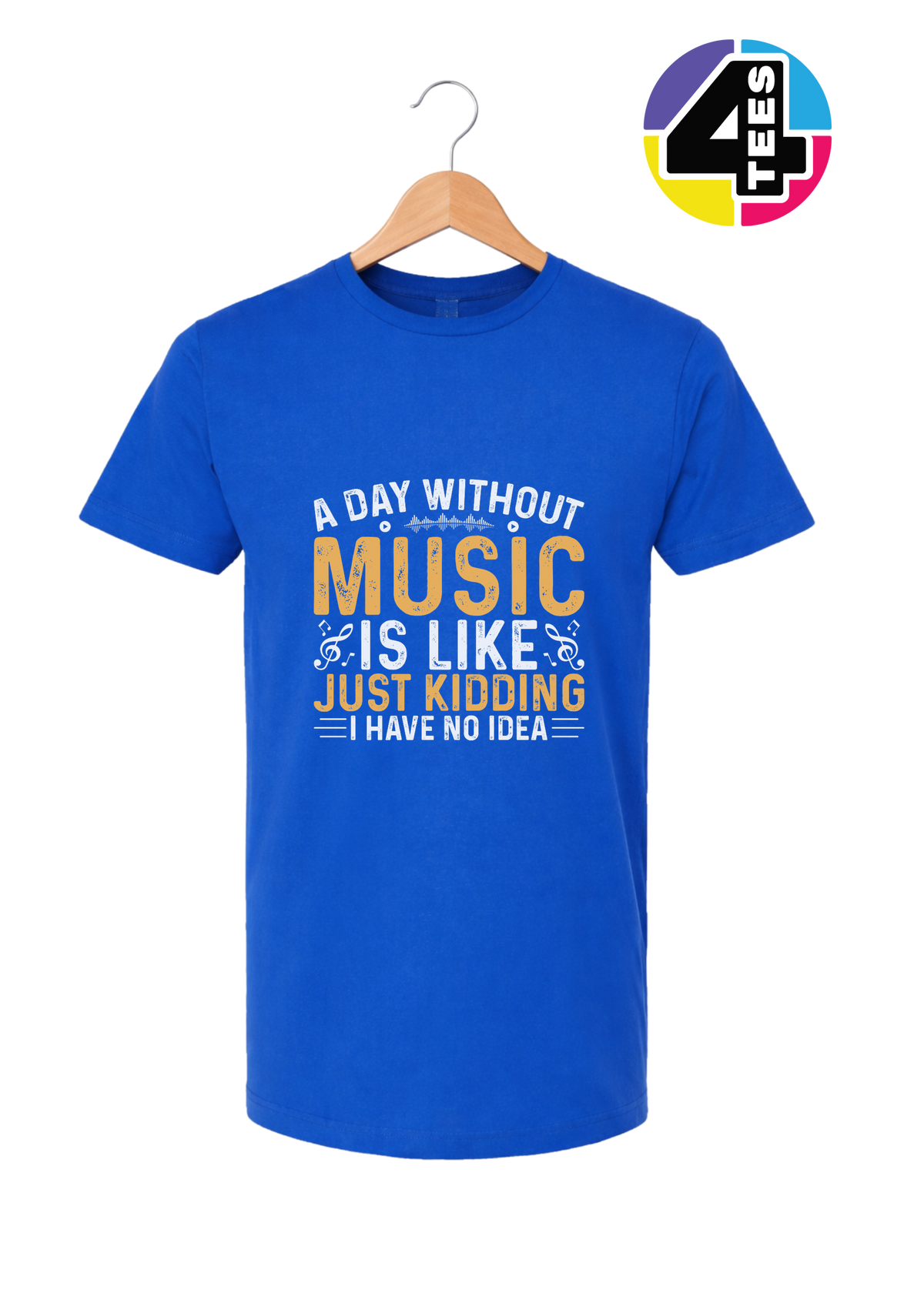 A Day Without Music Tee