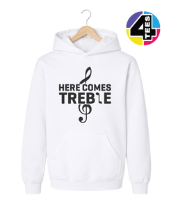 Here Comes Treble Youth Hoodie