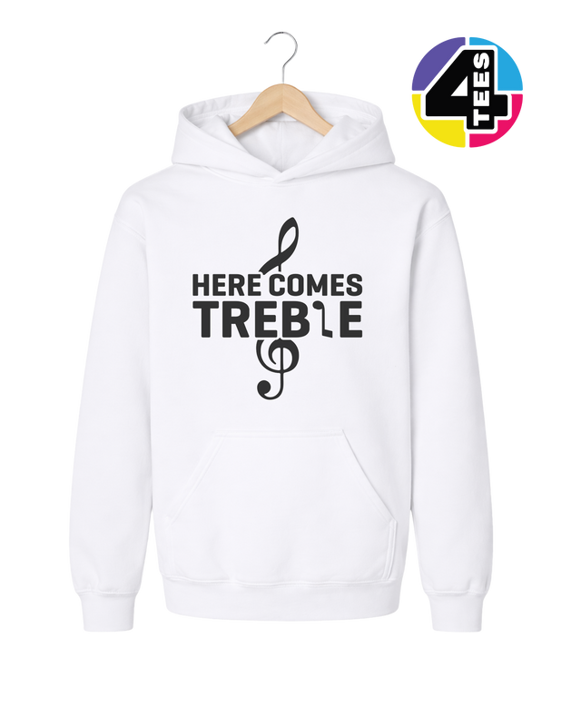 Here Comes Treble Youth Hoodie