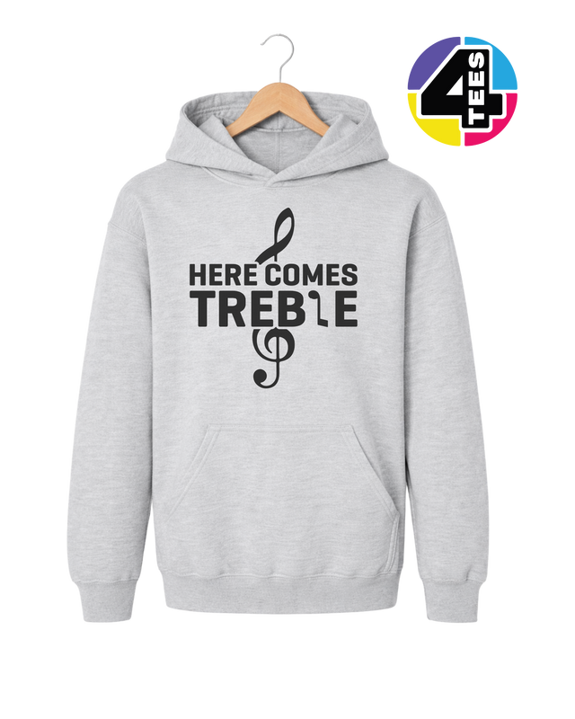 Here Comes Treble Youth Hoodie