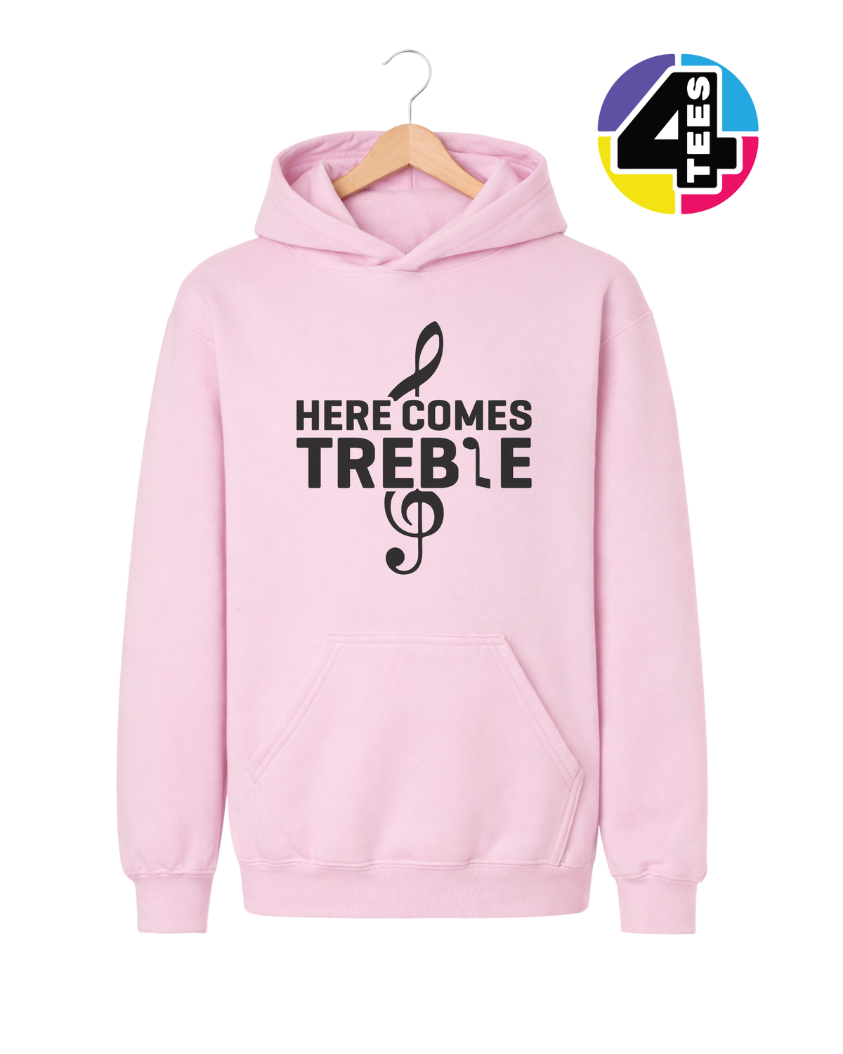 Here Comes Treble Youth Hoodie