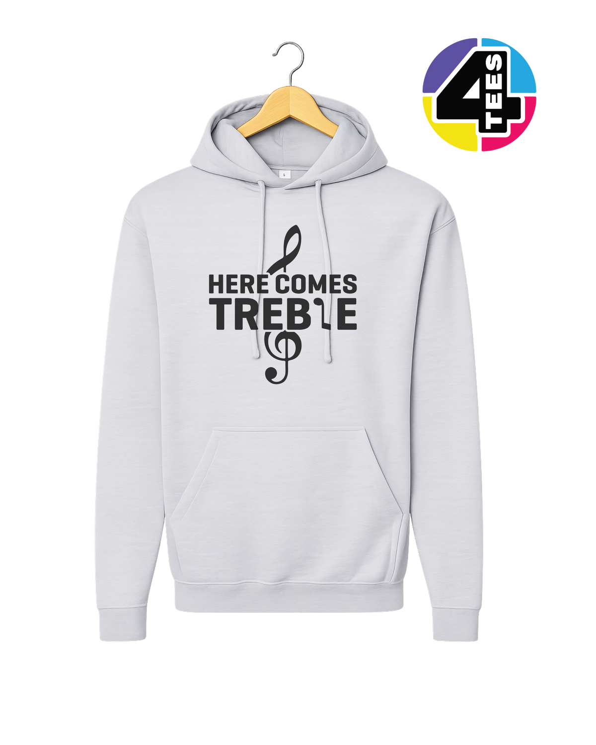 Here Comes Treble Hoodie