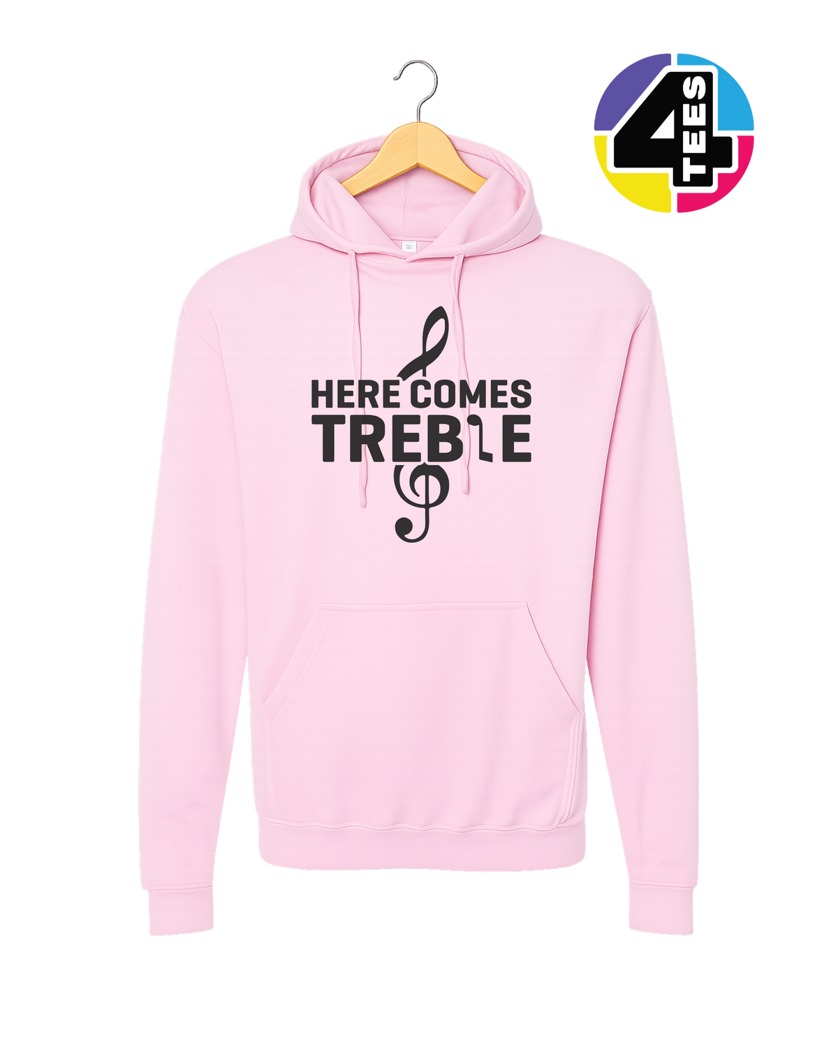 Here Comes Treble Hoodie