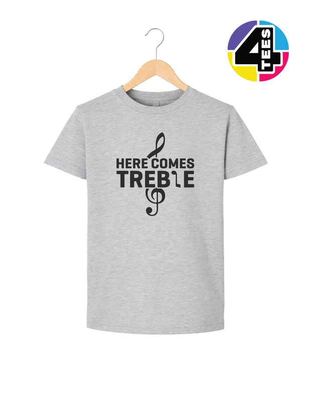 Here Comes Treble Youth Tee