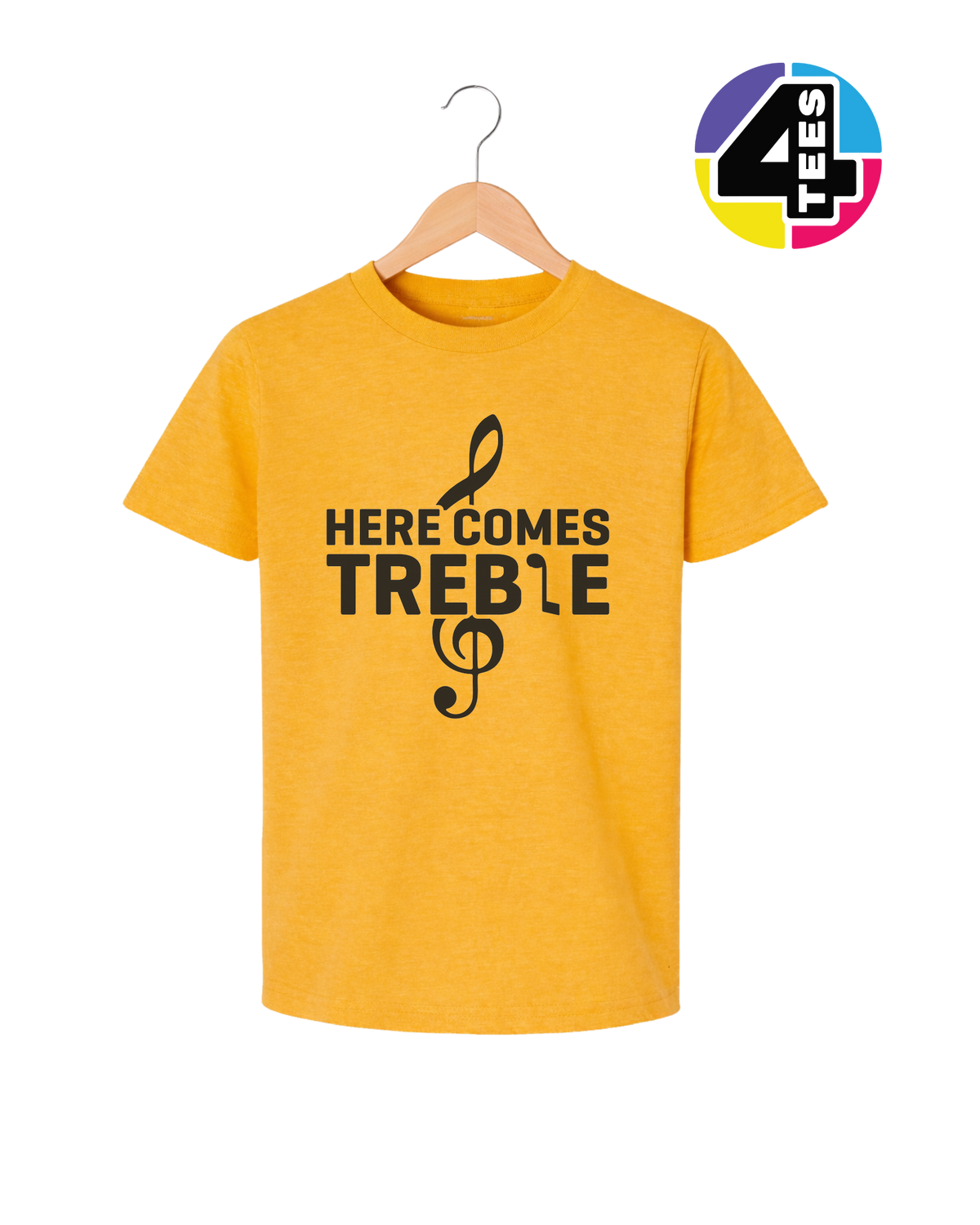 Here Comes Treble Youth Tee