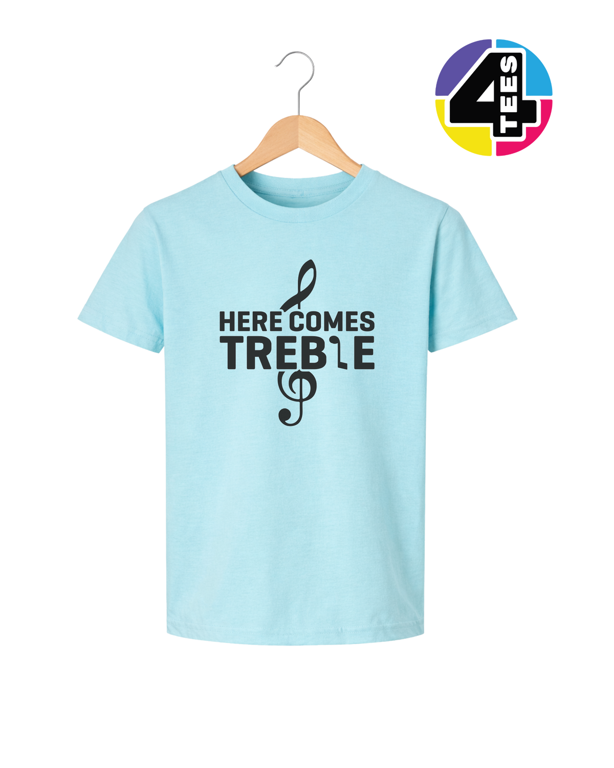 Here Comes Treble Youth Tee