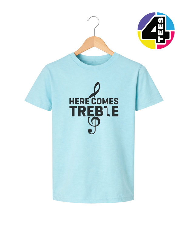 Here Comes Treble Youth Tee
