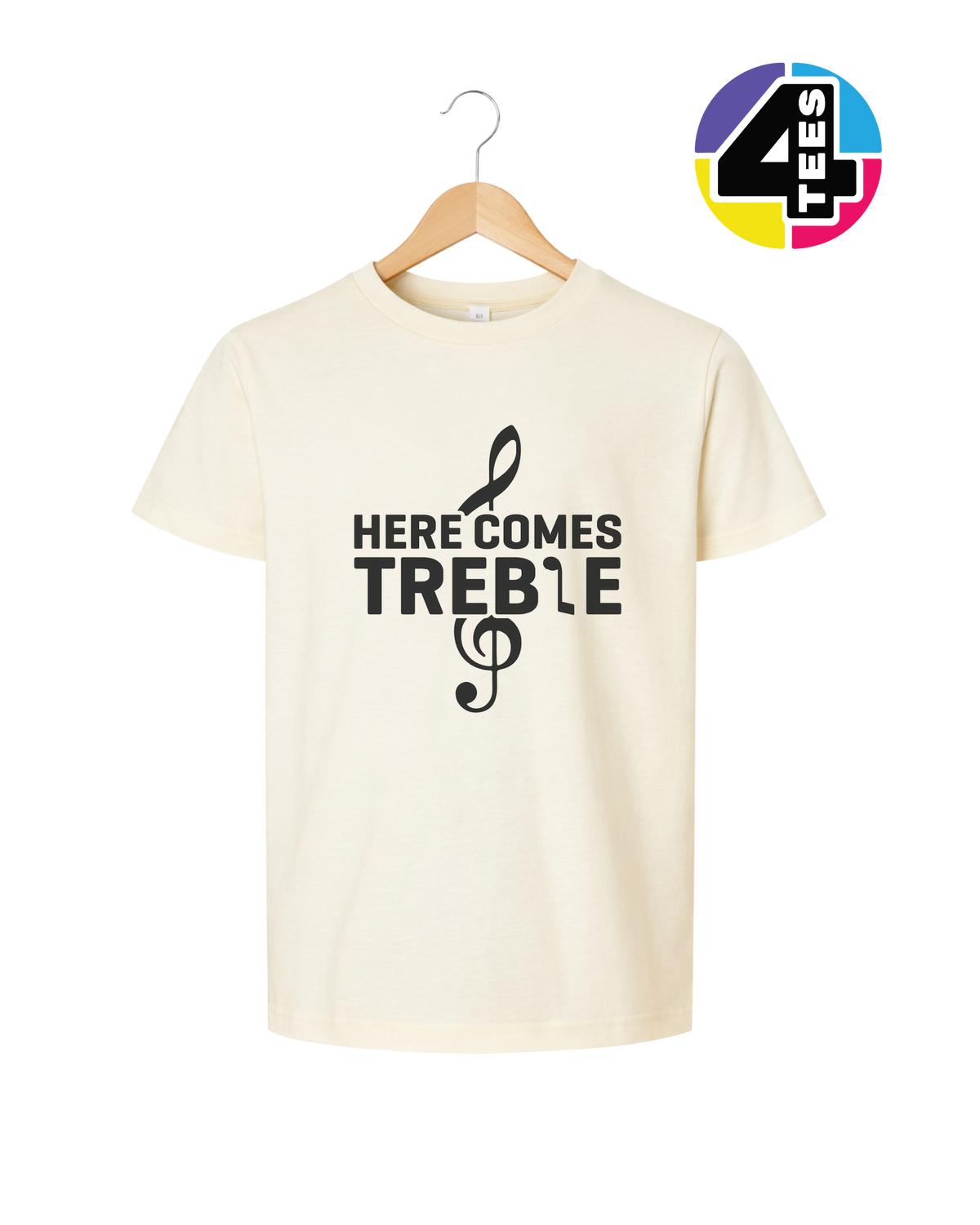 Here Comes Treble Youth Tee