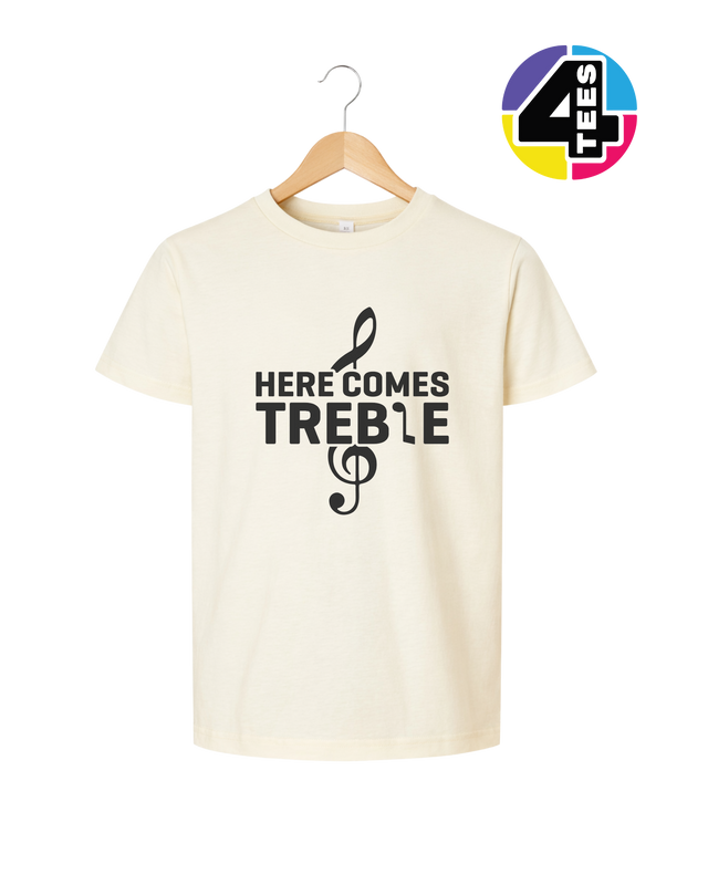 Here Comes Treble Youth Tee