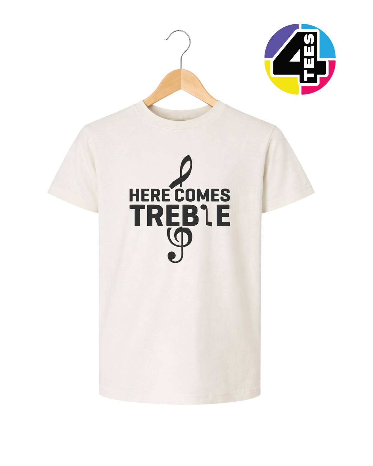 Here Comes Treble Youth Tee