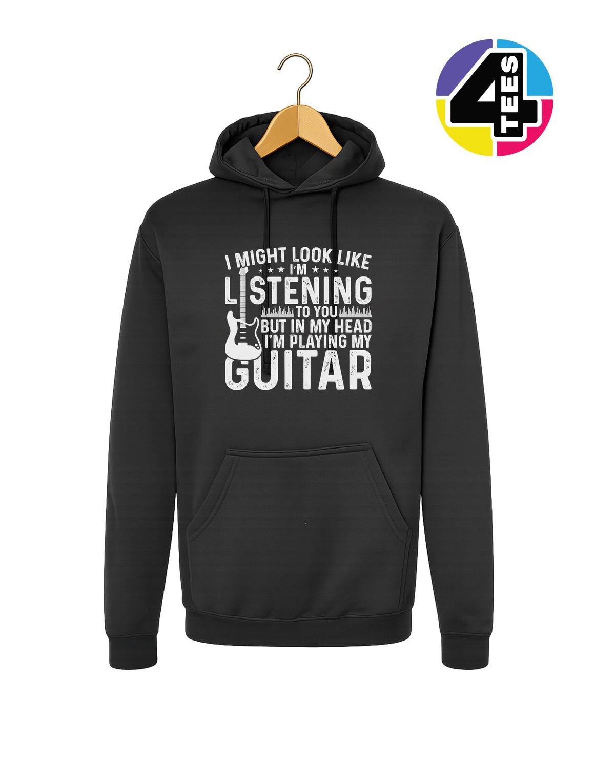 Listening? I'm Playing Guitar Hoodie