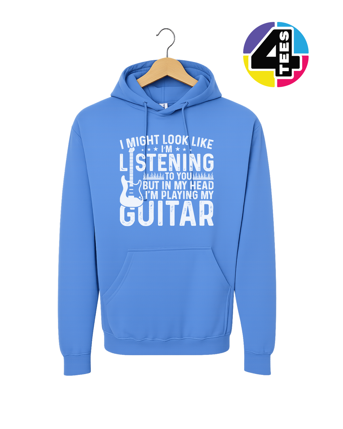 Listening? I'm Playing Guitar Hoodie