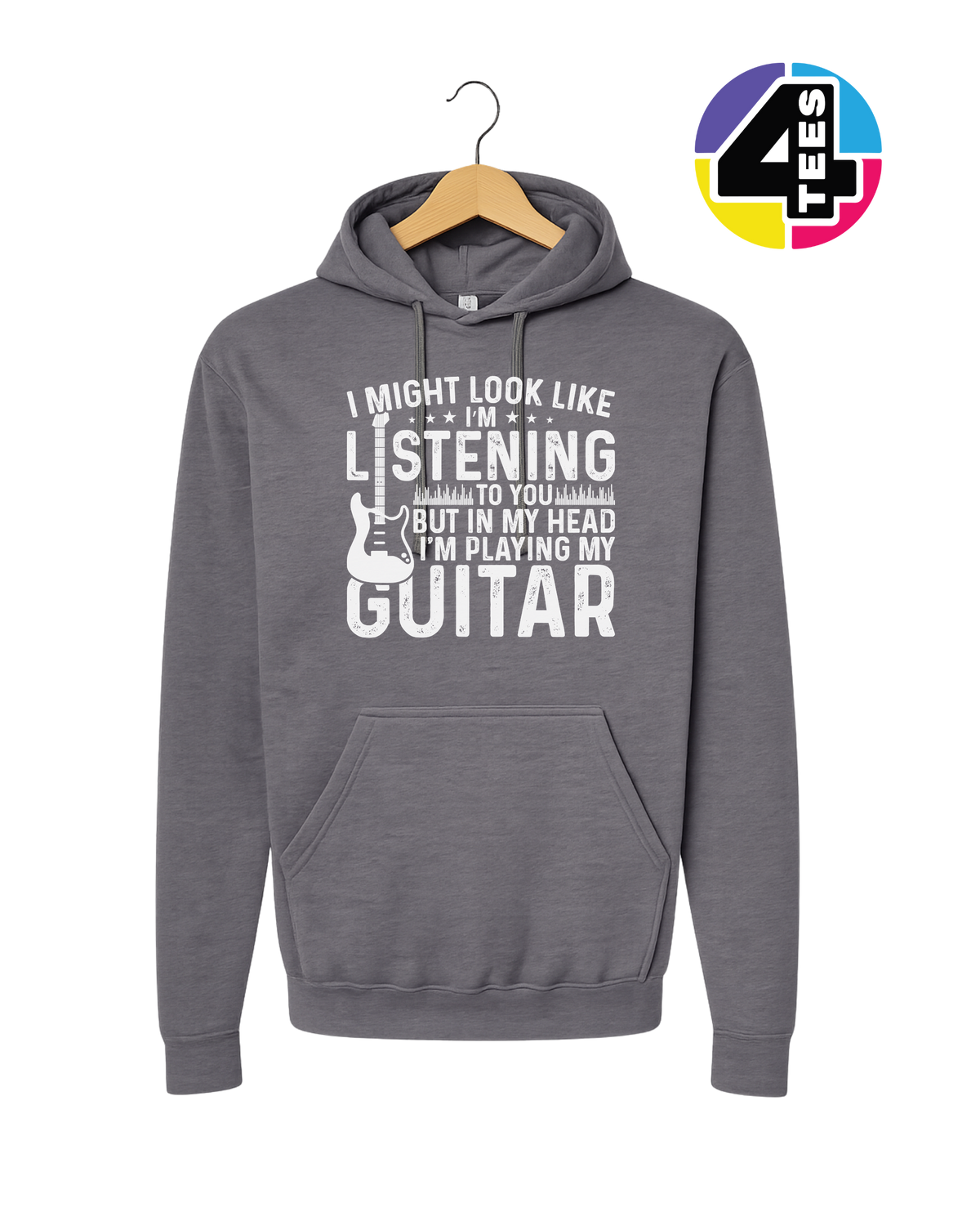 Listening? I'm Playing Guitar Hoodie