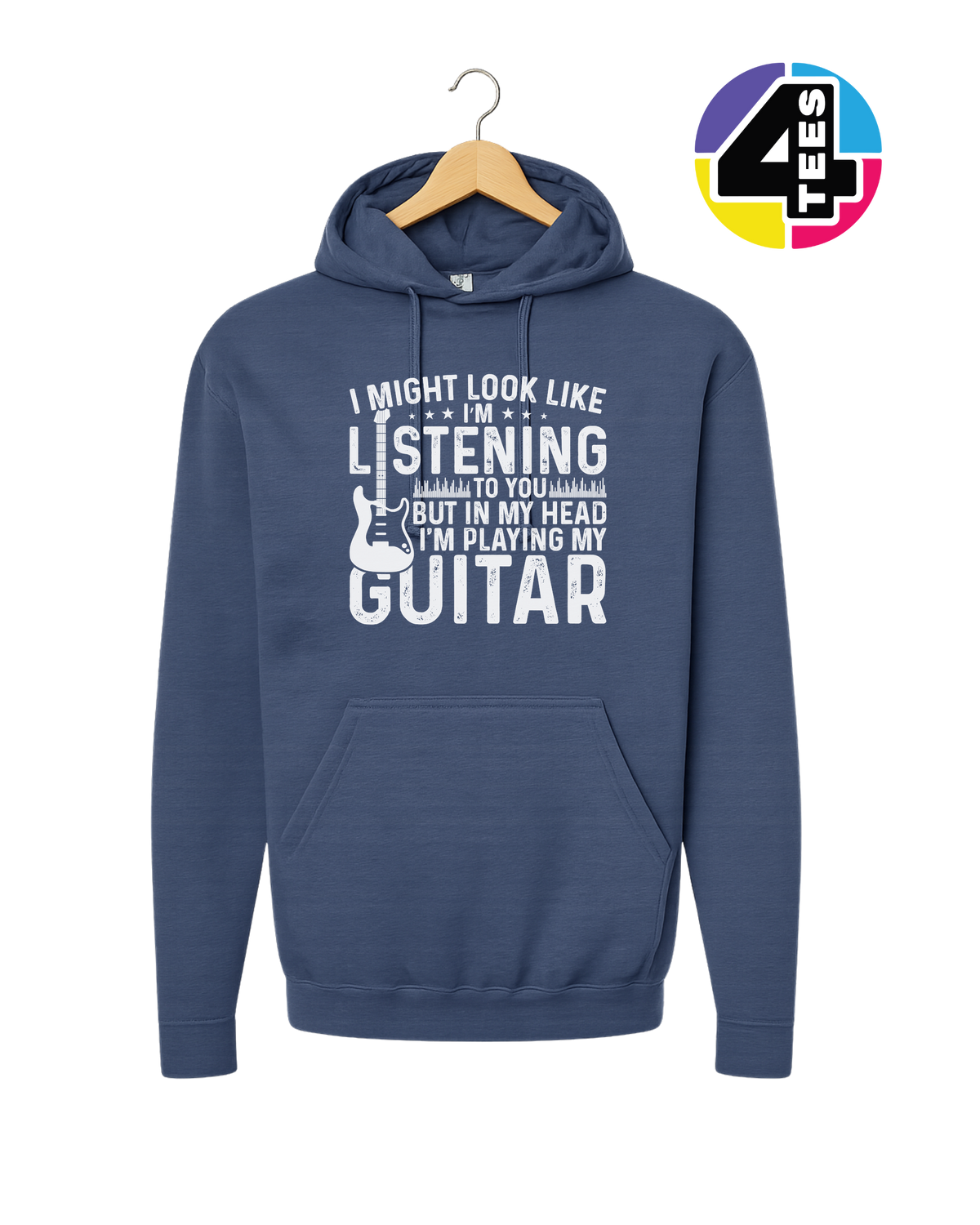 Listening? I'm Playing Guitar Hoodie