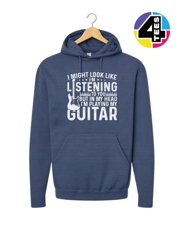Listening? I'm Playing Guitar Hoodie