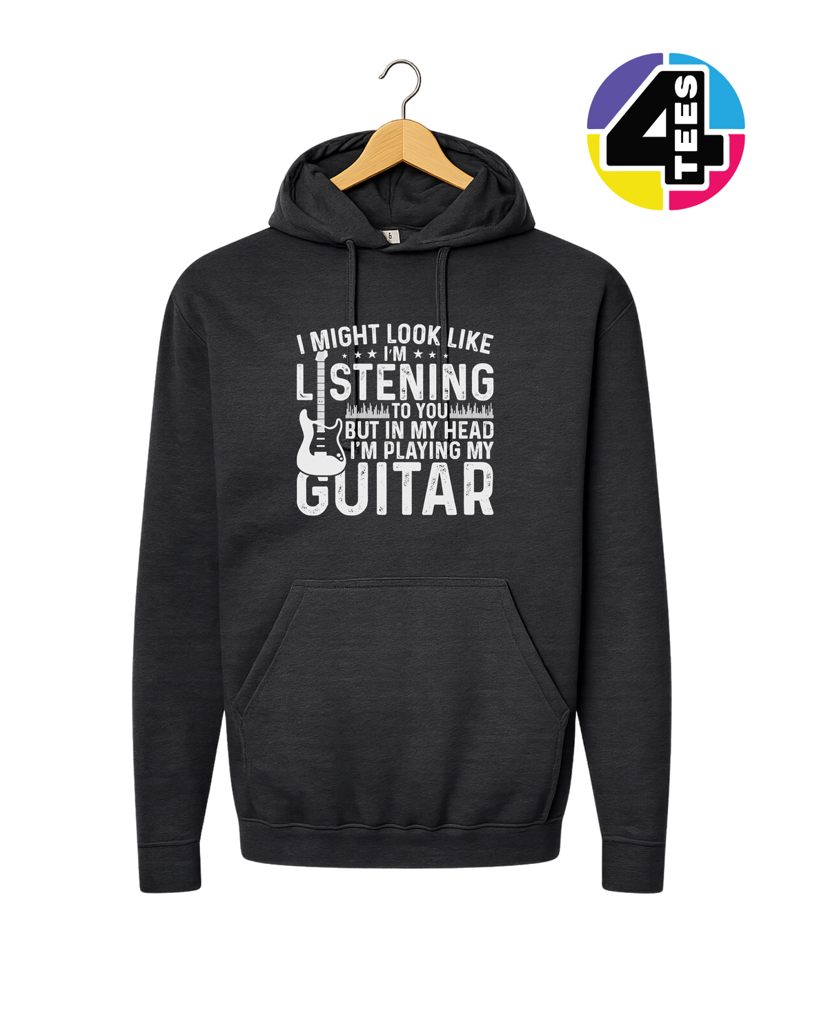Listening? I'm Playing Guitar Hoodie