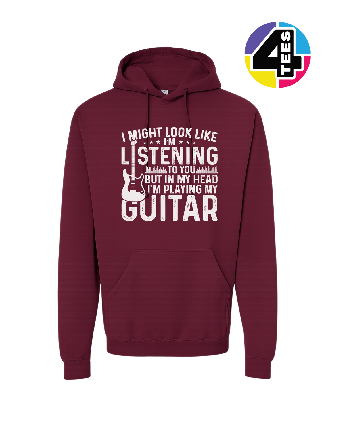 Listening? I'm Playing Guitar Hoodie