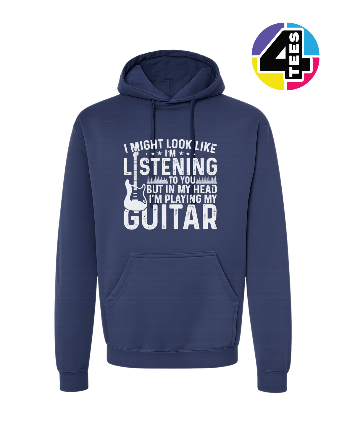 Listening? I'm Playing Guitar Hoodie