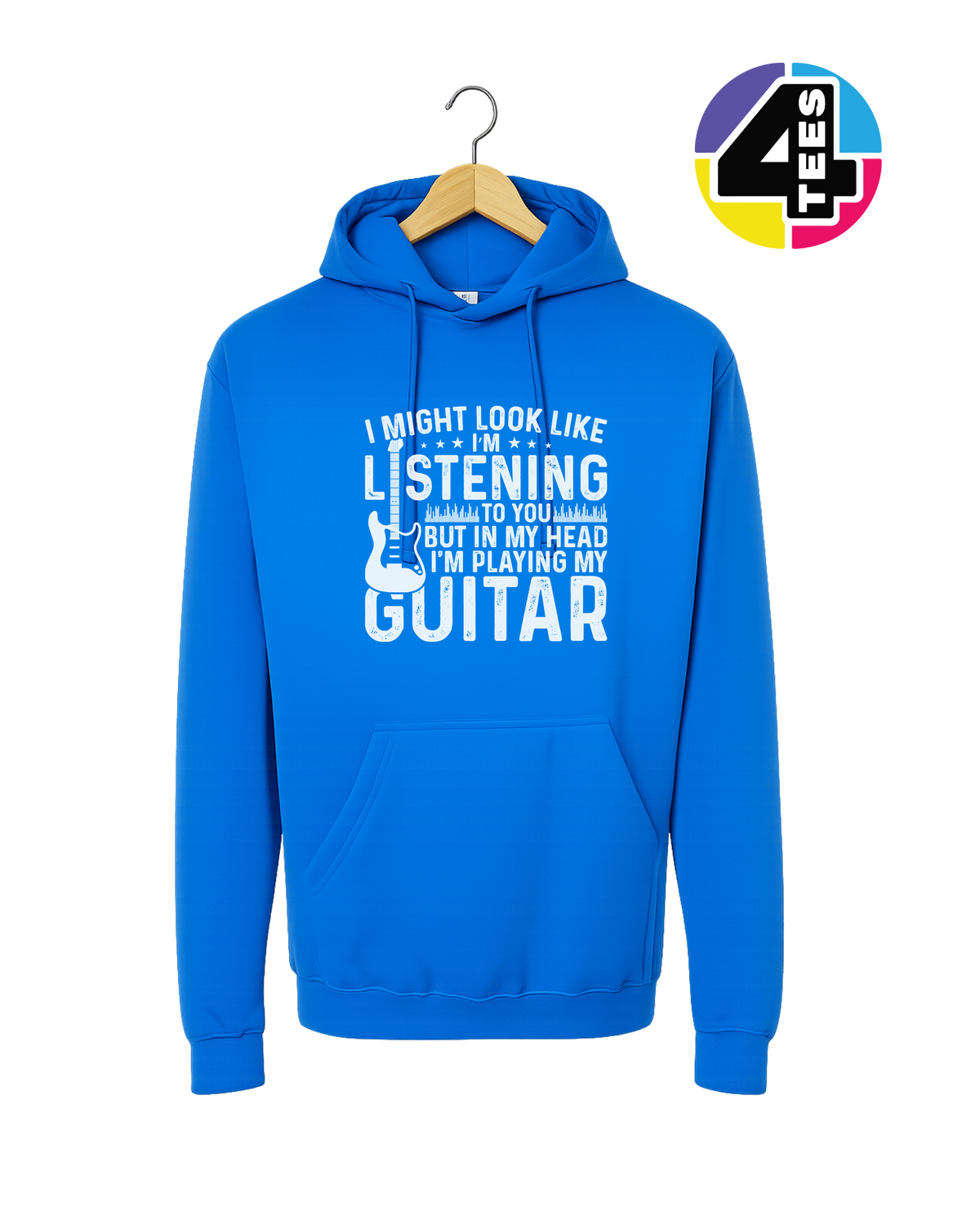 Listening? I'm Playing Guitar Hoodie