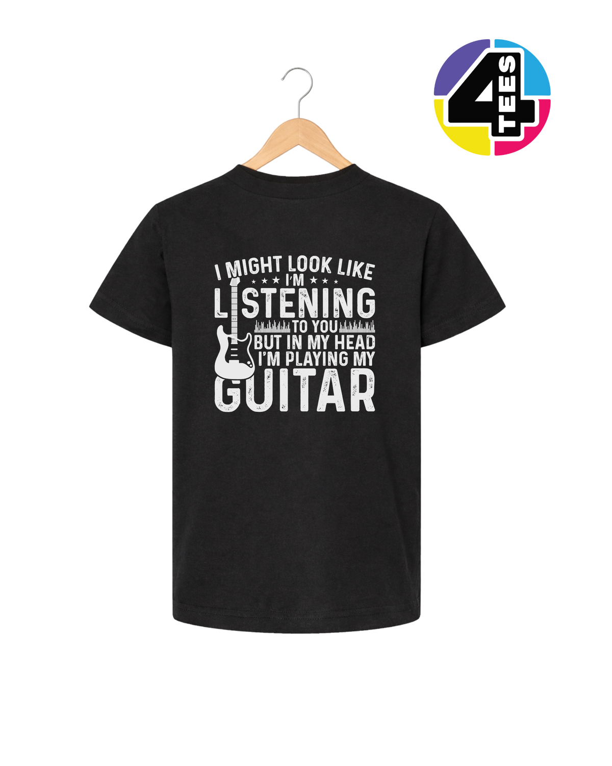 Listening? I'm Playing Guitar Youth Tee