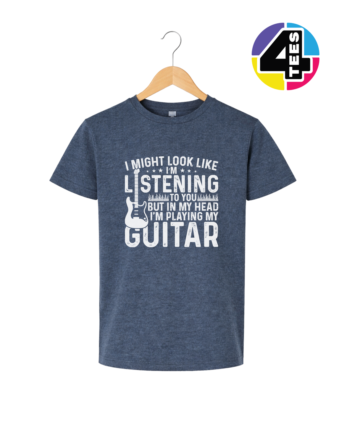 Listening? I'm Playing Guitar Youth Tee