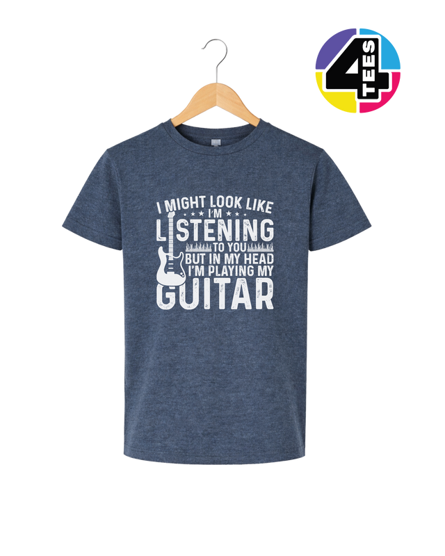 Listening? I'm Playing Guitar Youth Tee