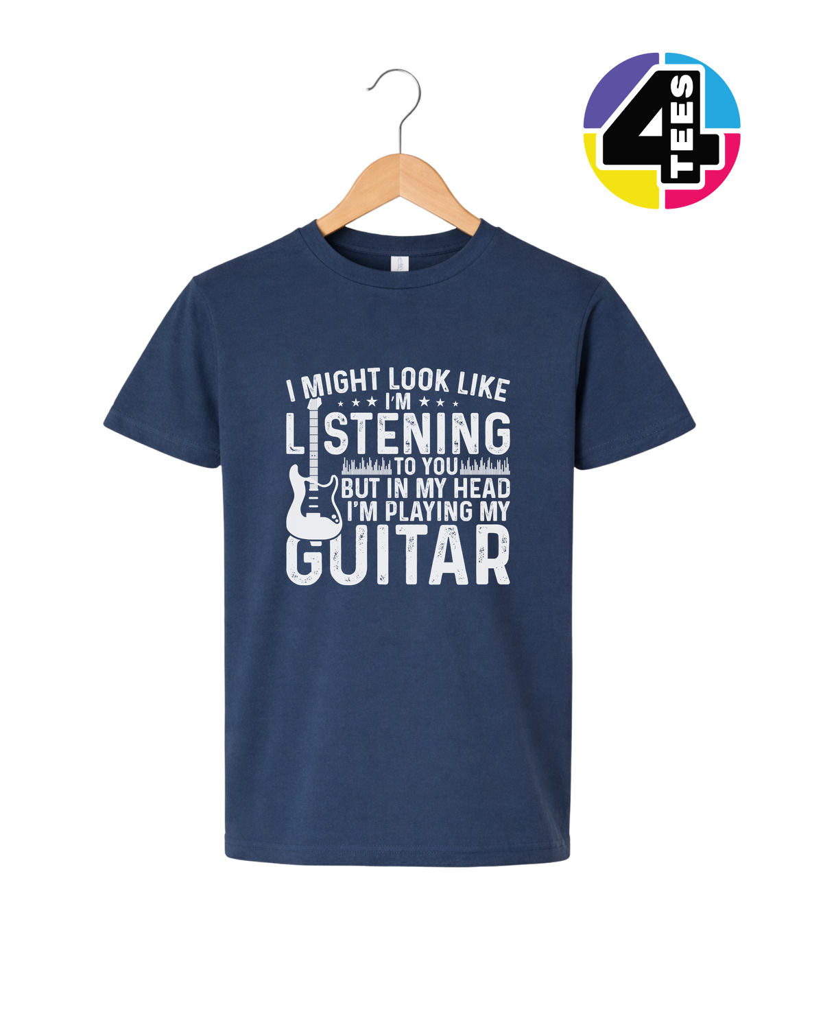 Listening? I'm Playing Guitar Youth Tee
