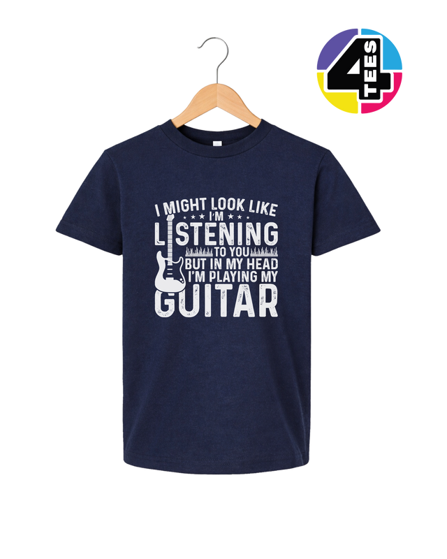 Listening? I'm Playing Guitar Youth Tee