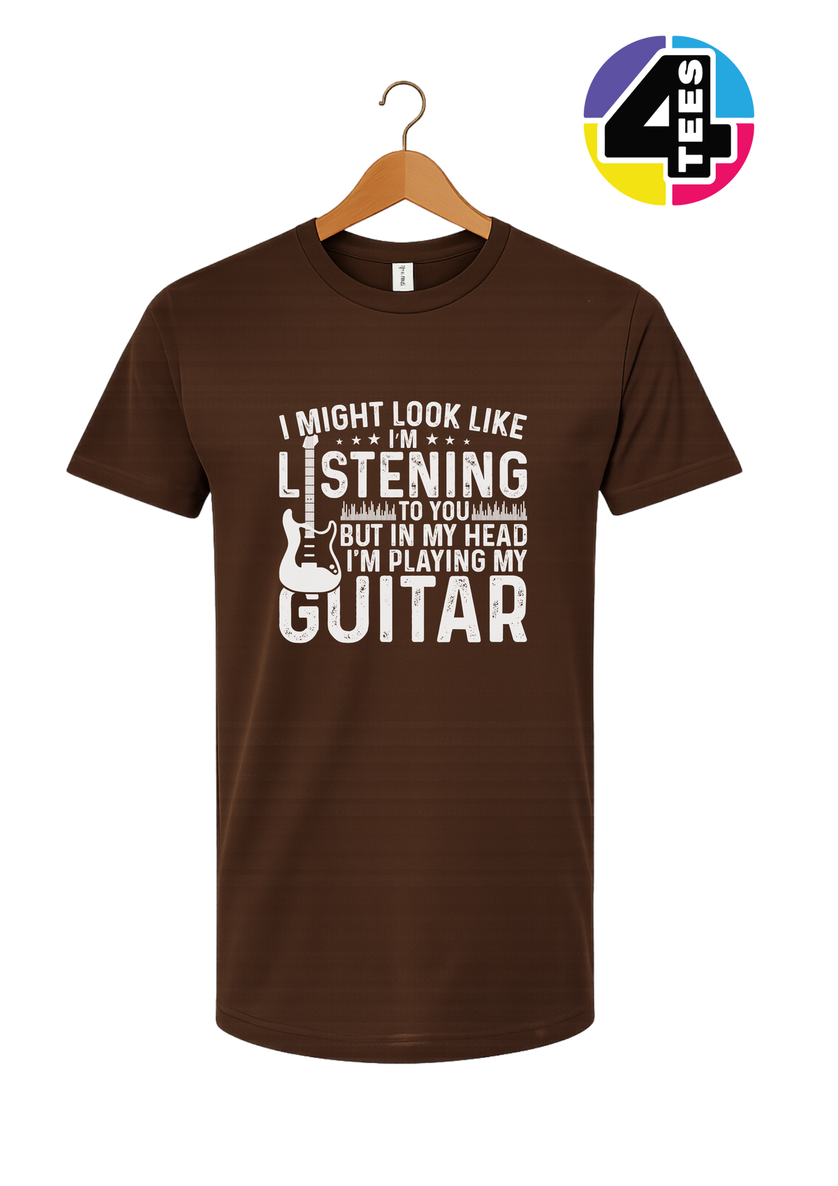 Listening? I'm Playing Guitar Tee