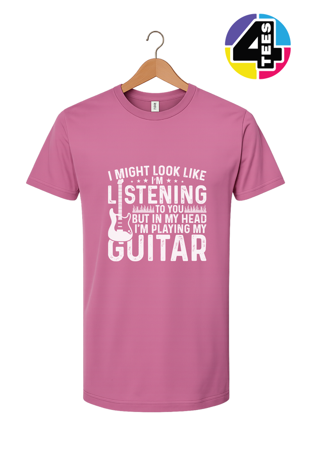 Listening? I'm Playing Guitar Tee